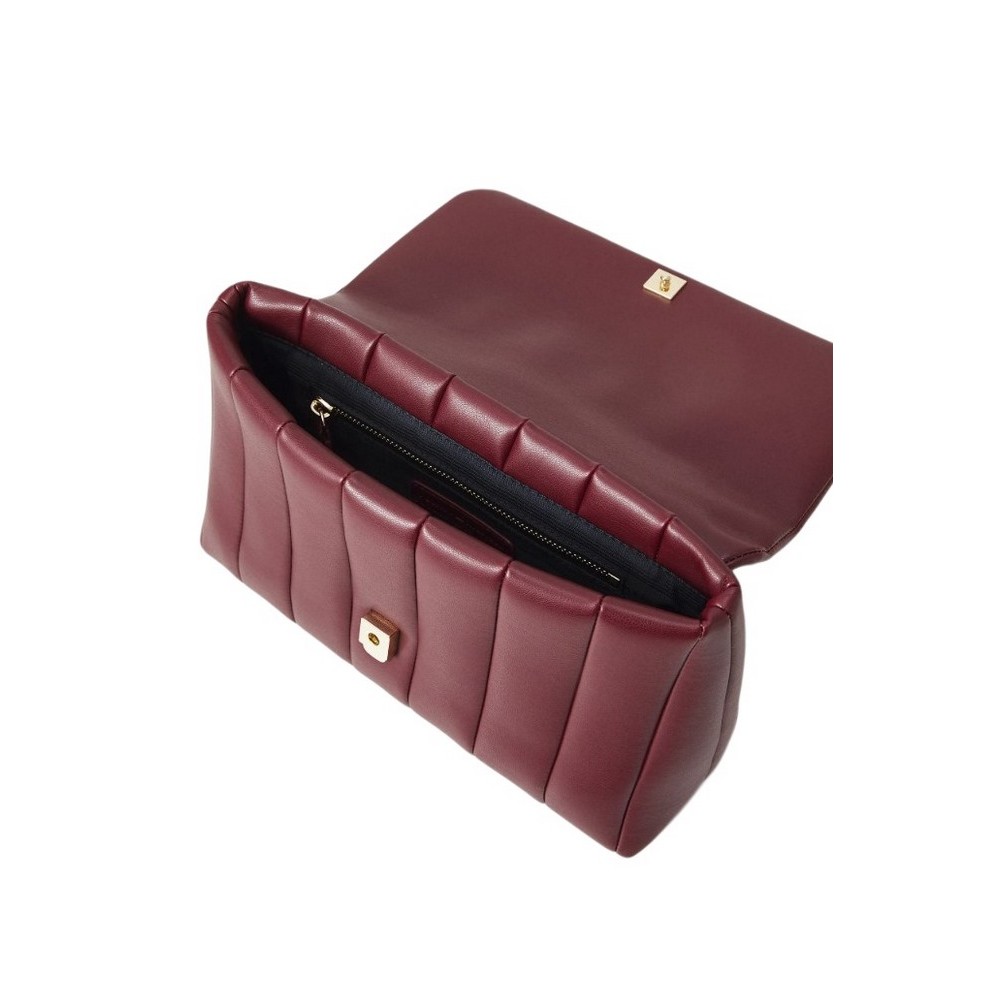 TOMMY HILFIGER GRACE MED CROSSOVER ΤΣΑΝΤΑ ΓΥΝΑΙΚΕΙΑ BORDEAUX