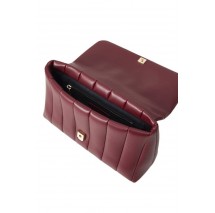 TOMMY HILFIGER GRACE MED CROSSOVER ΤΣΑΝΤΑ ΓΥΝΑΙΚΕΙΑ BORDEAUX