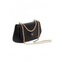 CALVIN KLEIN  CONVERTIBLE CHAIN SMALL BAG ΤΣΑΝΤΑ ΓΥΝΑΙΚΕΙΑ BLACK
