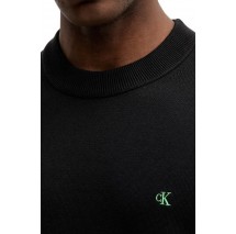CALVIN KLEIN JEANS LS CTTN ESY FT CRWNK ΜΠΛΟΥΖΑ ΦΟΥΤΕΡ ΑΝΔΡΙΚΗ BLACK