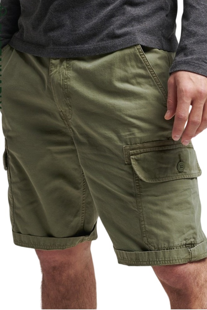 ΒΕΡΜΟΥΔΑ OVIN VINTAGE CARGO ΑΝΔΡΙΚΗ SUPERDRY KHAKI