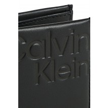 CALVIN KLEIN JEANS MONOGRAM SOFT BIFOLD W/COIN AOP ΠΟΡΤΟΦΟΛΙ ΑΝΔΡΙΚΟ BLACK