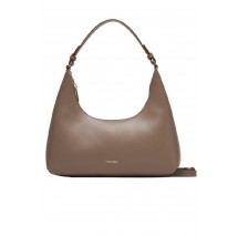 CALVIN  KLEIN FOIL LOGO SHOULDER BAG ΤΣΑΝΤΑ ΓΥΝΑΙΚΕΙΑ TAUPE