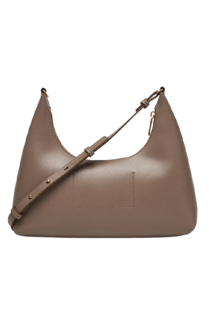 CALVIN  KLEIN FOIL LOGO SHOULDER BAG ΤΣΑΝΤΑ ΓΥΝΑΙΚΕΙΑ TAUPE