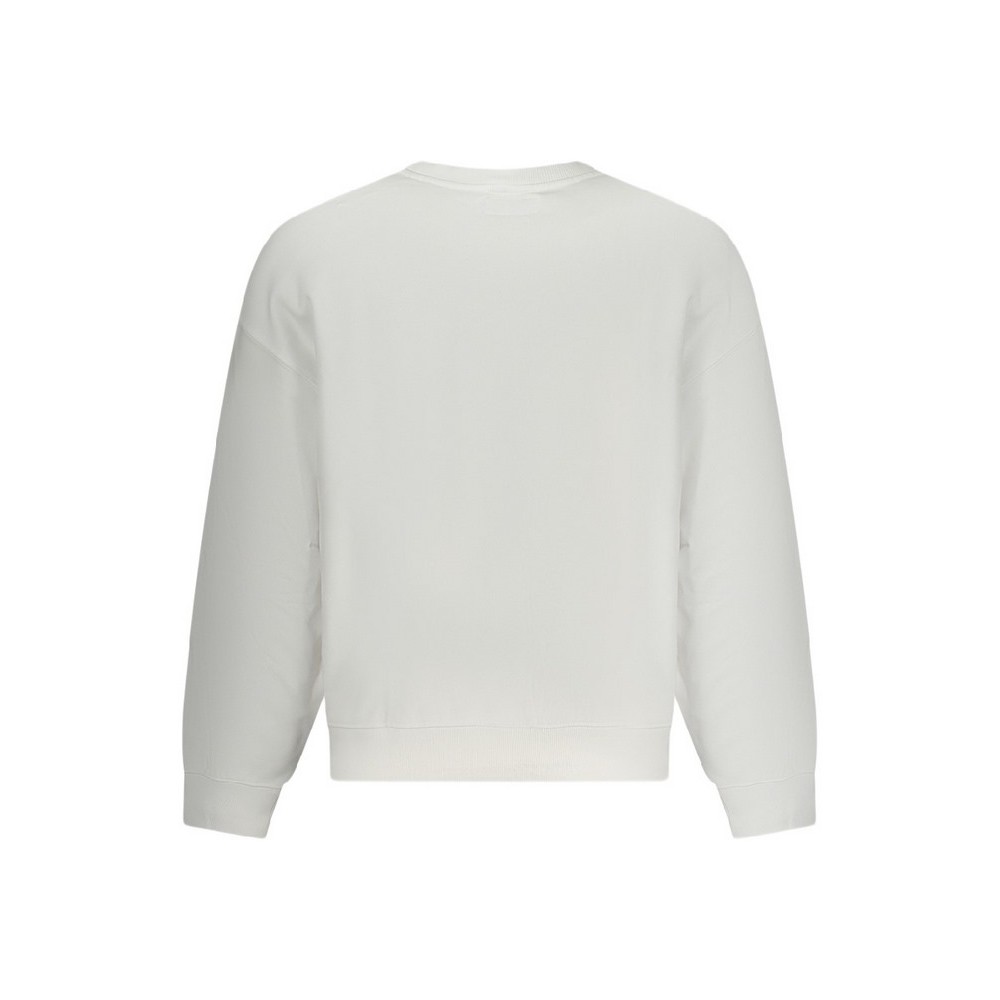 GUESS JEANS CN OS VINTAGE SWEAT ΜΠΛΟΥΖΑ ΦΟΥΤΕΡ ΑΝΔΡΙΚΗ WHITE