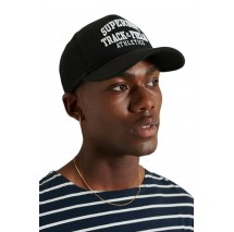 SUPERDRY D1 OVIN VINTAGE TRUCKER CAP ΚΑΠΕΛΟ ΑΝΔΡΙΚΟ BLACK