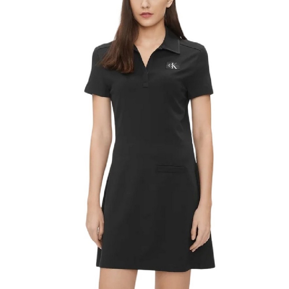 CALVIN KLEIN JEANS MILANO UTILITY DRESS ΦΟΡΕΜΑ ΓΥΝΑΙΚΕΙΟ BLACK