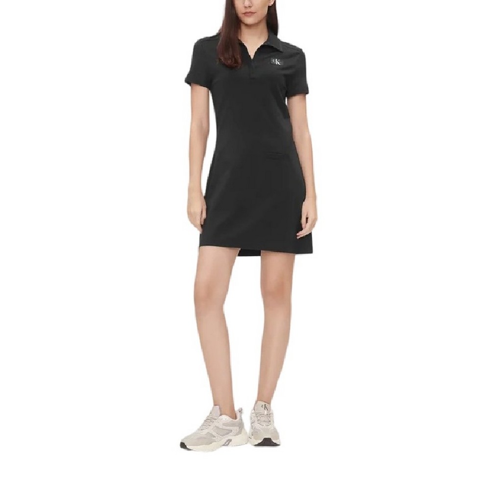 CALVIN KLEIN JEANS MILANO UTILITY DRESS ΦΟΡΕΜΑ ΓΥΝΑΙΚΕΙΟ BLACK