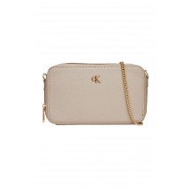CALVIN KLEIN MINIMAL MONO CAMERA BAG ΤΣΑΝΤΑ ΓΥΝΑΙΚΕΙΑ TAUPE