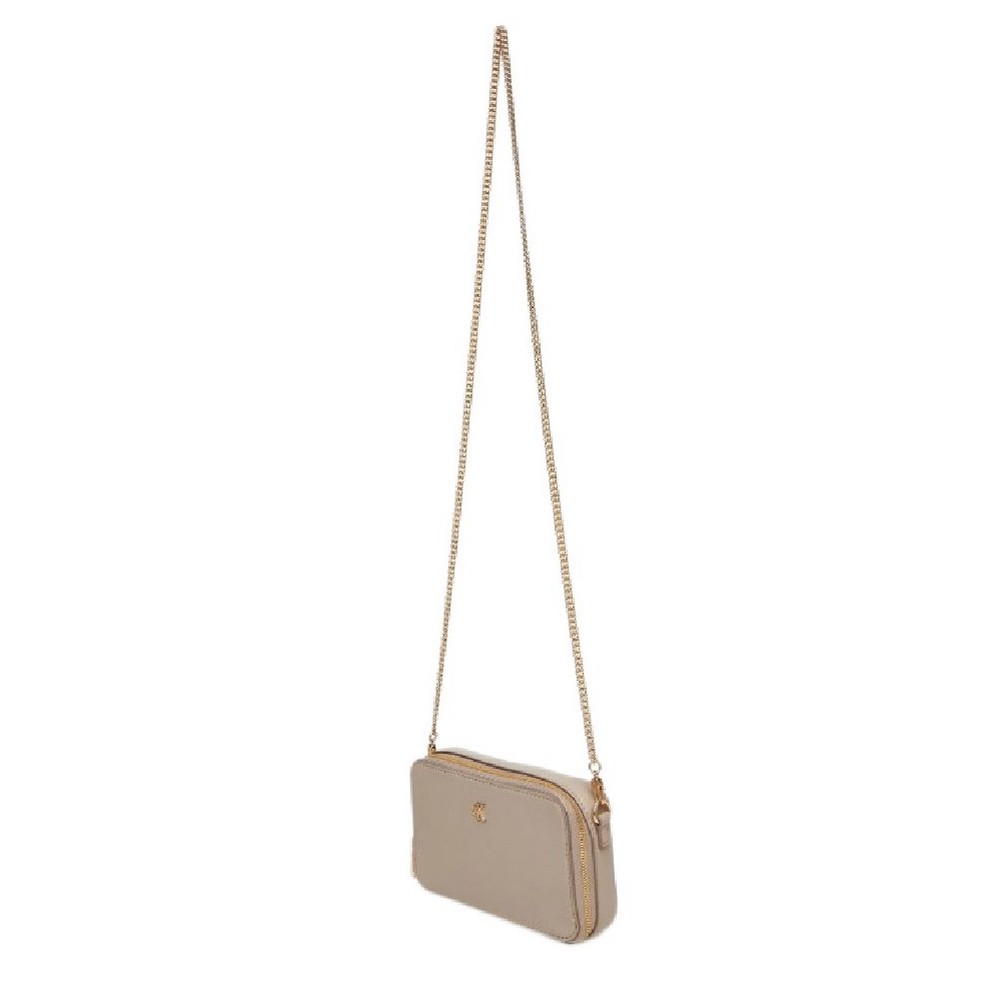 CALVIN KLEIN MINIMAL MONO CAMERA BAG ΤΣΑΝΤΑ ΓΥΝΑΙΚΕΙΑ TAUPE