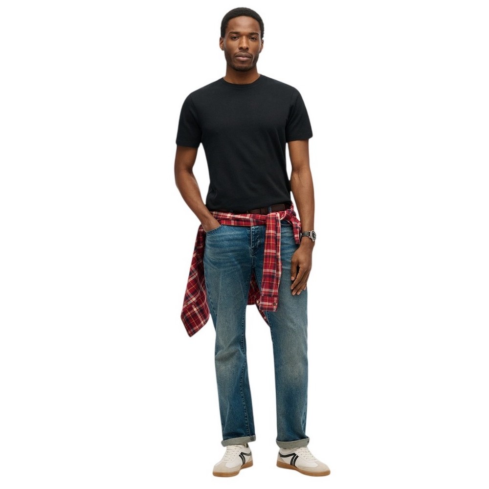 SUPERDRY IND CLASSIC ESSENTIAL TEE T-SHIRT ΜΠΛΟΥΖΑ ΑΝΔΡΙΚΗ BLACK
