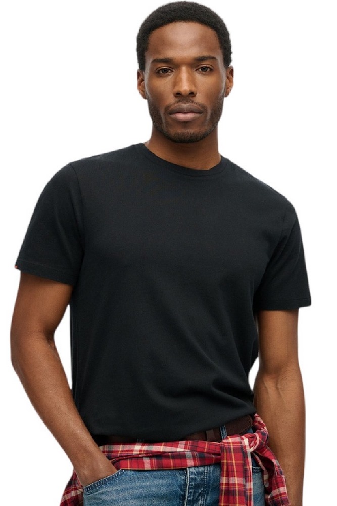 SUPERDRY IND CLASSIC ESSENTIAL TEE T-SHIRT ΜΠΛΟΥΖΑ ΑΝΔΡΙΚΗ BLACK