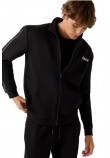 GUESS MICKEY FULL ZIP SWEATSHIRT ΖΑΚΕΤΑ ΦΟΥΤΕΡ ΑΝΔΡΙΚΗ BLACK