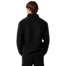 GUESS MICKEY FULL ZIP SWEATSHIRT ΖΑΚΕΤΑ ΦΟΥΤΕΡ ΑΝΔΡΙΚΗ BLACK