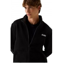 GUESS MICKEY FULL ZIP SWEATSHIRT ΖΑΚΕΤΑ ΦΟΥΤΕΡ ΑΝΔΡΙΚΗ BLACK
