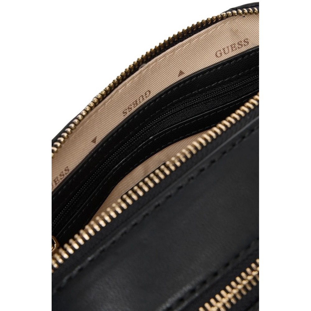 GUESS GIULLY II CAMERA BAG ΤΣΑΝΤΑ ΓΥΝΑΙΚΕΙΑ BLACK