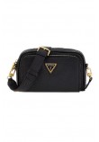 GUESS COSETTE CAMERA CROSSBODY ΤΣΑΝΤΑ ΓΥΝΑΙΚΕΙΑ BLACK