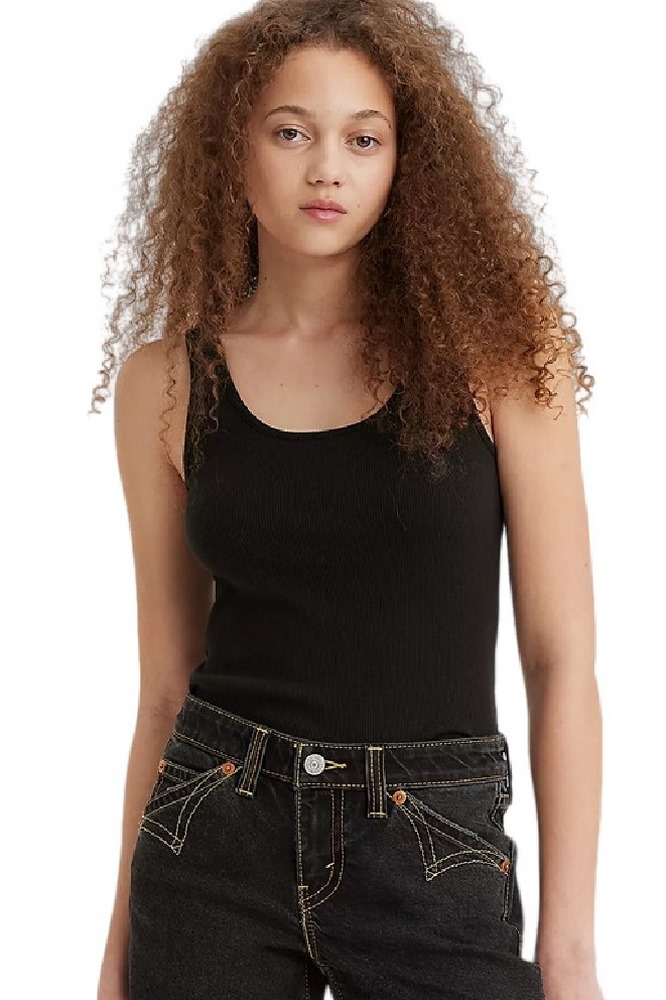 LEVIS ESSENTIAL RIB TANK A59060000 ΤΟΠ ΓΥΝΑΙΚΕΙΟ BLACK