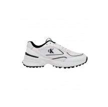 CALVIN KLEIN HIKE RUNNER MESH MIX ΠΑΠΟΥΤΣΙ ΑΝΔΡΙΚΟ WHITE