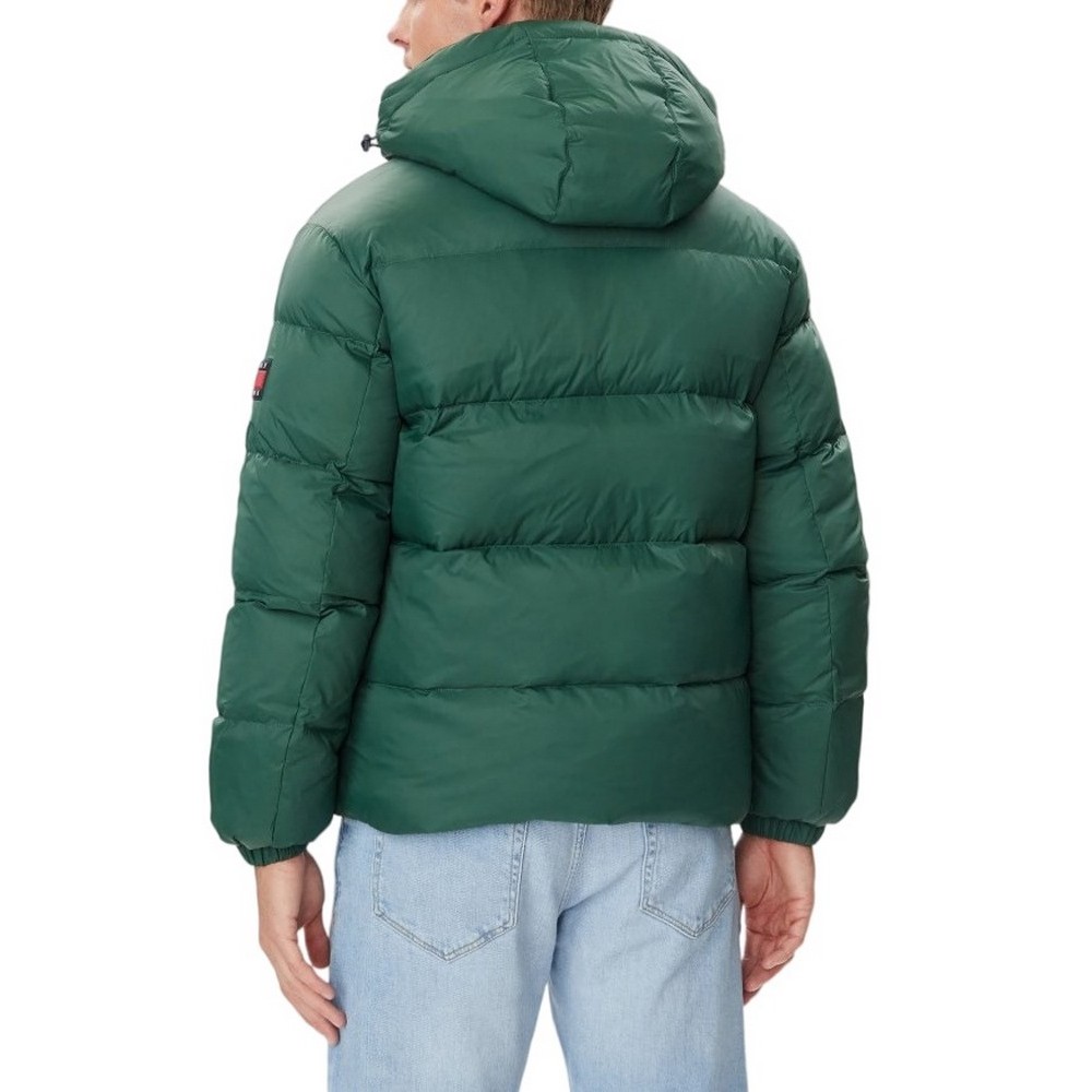 TOMMY HILFIGER ESSENTIAL DOWN JACKET ΜΠΟΥΦΑΝ ΑΝΔΡΙΚΟ GREEN