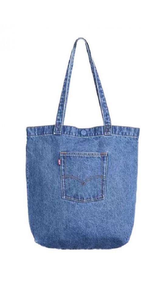 LEVI®S TOTE ΤΣΑΝΤΑ ΓΥΝΑΙΚΕΙΑ BLUΕ DENIM