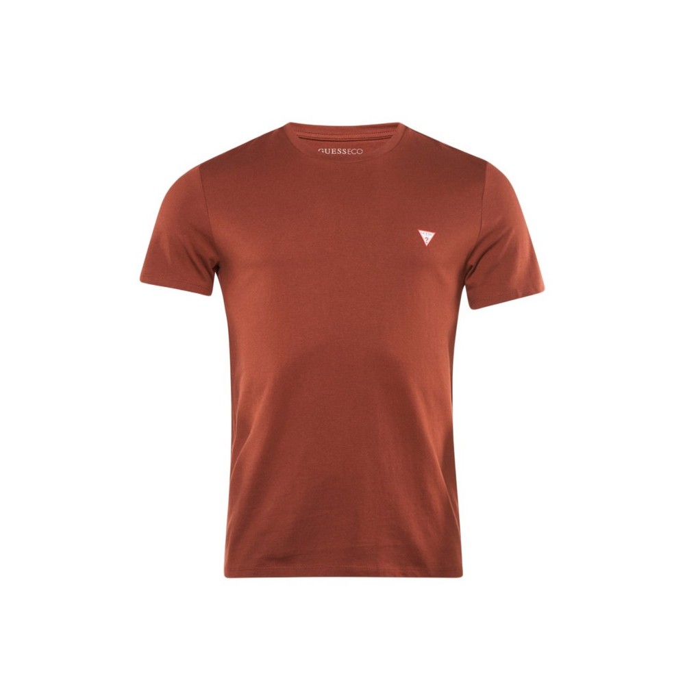 GUESS CORE T-SHIRT ΜΠΛΟΥΖΑ ΑΝΔΡΙΚΗ BROWN