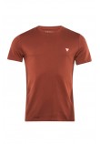 GUESS CORE T-SHIRT ΜΠΛΟΥΖΑ ΑΝΔΡΙΚΗ BROWN