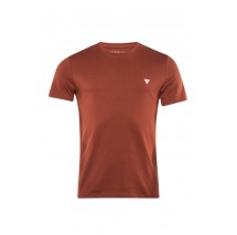 GUESS CORE T-SHIRT ΜΠΛΟΥΖΑ ΑΝΔΡΙΚΗ BROWN