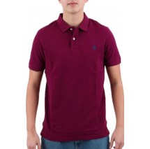 U.S POLO ASSN  41029 POLO T-SHIRT ΜΠΛΟΥΖΑ ΑΝΔΡΙΚΗ BORDEAUX