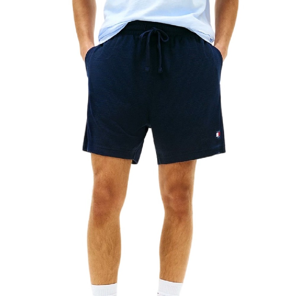 TOMMY JEANS WAFFLE BEACH SHORT ΒΕΡΜΟΥΔΑ ΑΝΔΡΙΚΗ NAVY