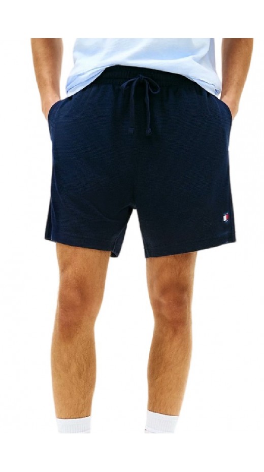 TOMMY JEANS WAFFLE BEACH SHORT ΒΕΡΜΟΥΔΑ ΑΝΔΡΙΚΗ NAVY