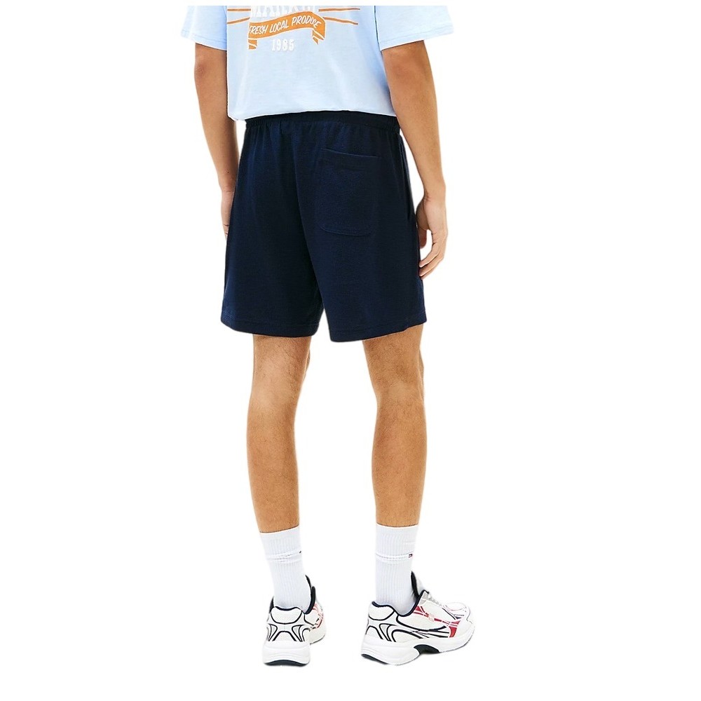 TOMMY JEANS WAFFLE BEACH SHORT ΒΕΡΜΟΥΔΑ ΑΝΔΡΙΚΗ NAVY