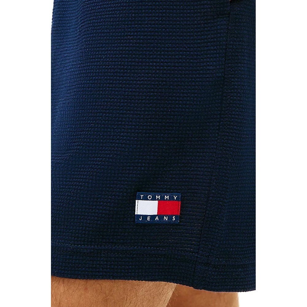 TOMMY JEANS WAFFLE BEACH SHORT ΒΕΡΜΟΥΔΑ ΑΝΔΡΙΚΗ NAVY