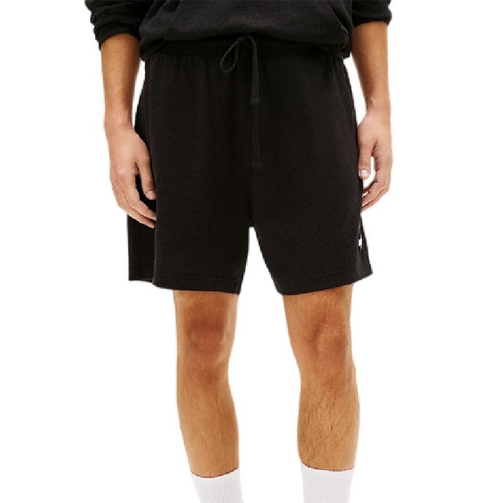 TOMMY JEANS WAFFLE BEACH SHORT ΒΕΡΜΟΥΔΑ ΑΝΔΡΙΚΗ BLACK