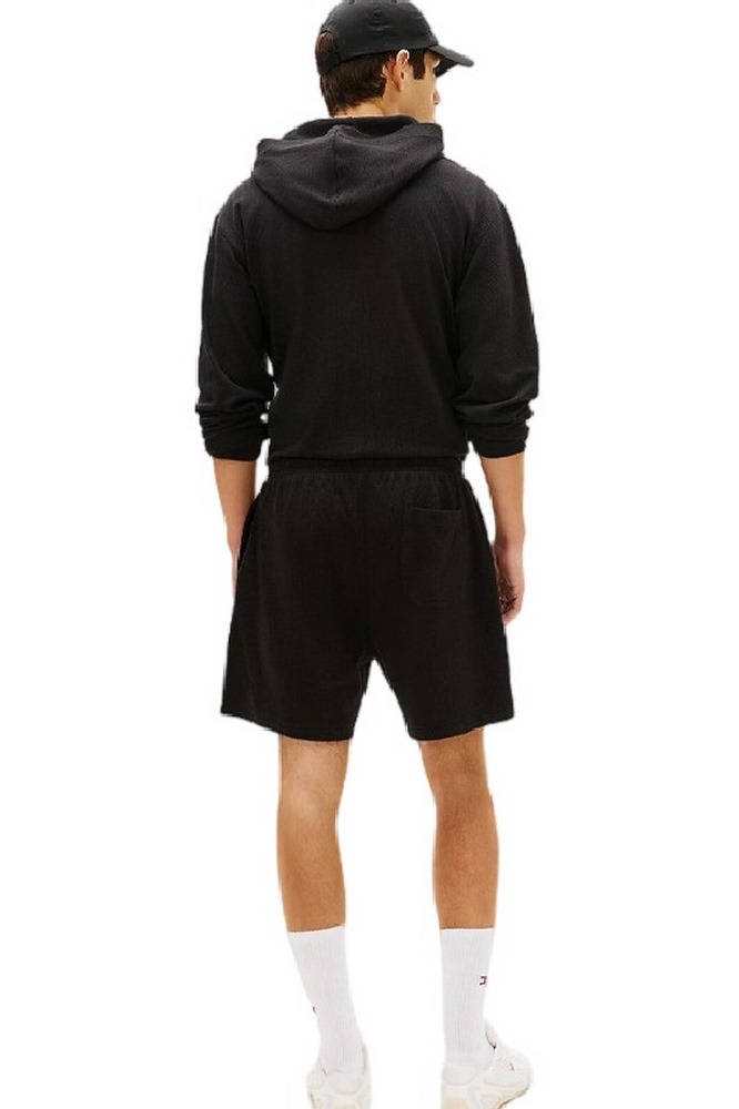TOMMY JEANS WAFFLE BEACH SHORT ΒΕΡΜΟΥΔΑ ΑΝΔΡΙΚΗ BLACK