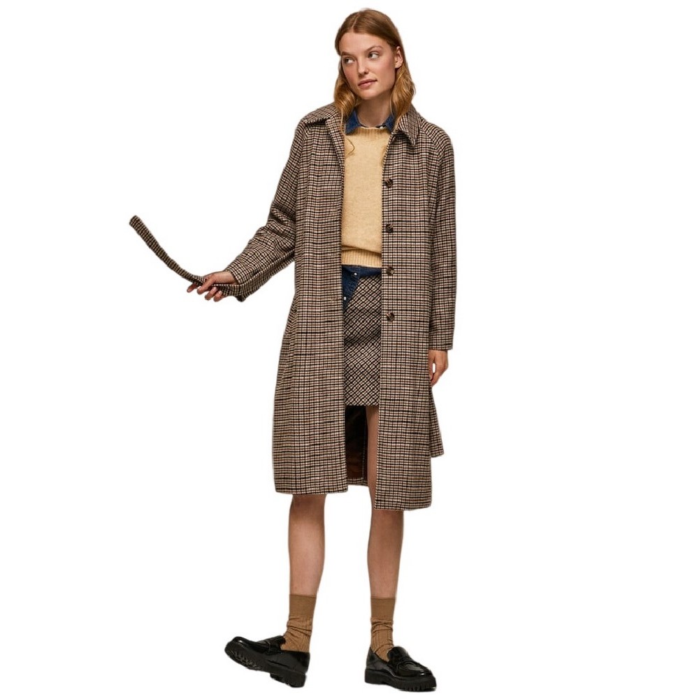 PEPE JEANS LONDON AMANDA ΠΑΛΤΟ ΓΥΝΑΙΚΕΙΟ BEIGE