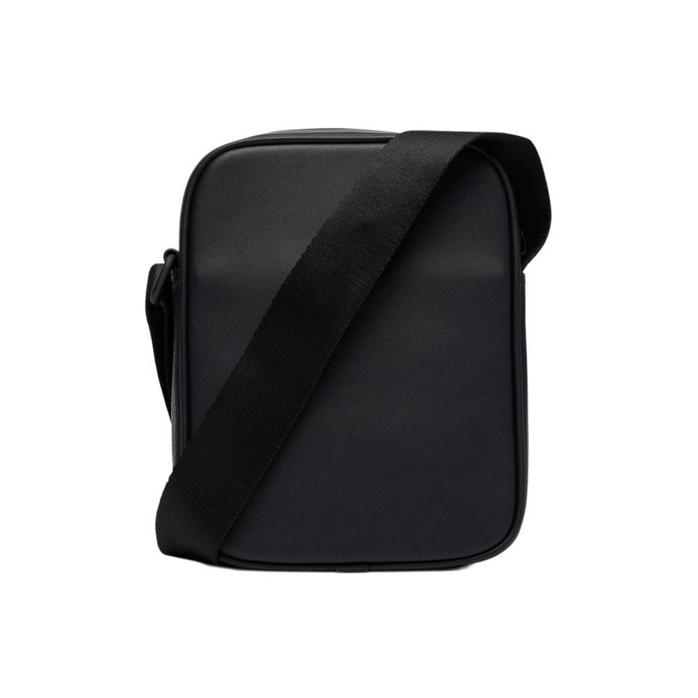 TOMMY HILFIGER MODERN MONOGRAM MINI REPORTER ΤΣΑΝΤΑ ΑΝΔΡΙΚΗ BLACK