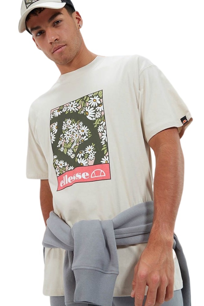 ELLESSE TERRATIA TEE T-SHIRT ΑΝΔΡΙΚΟ BEIGE