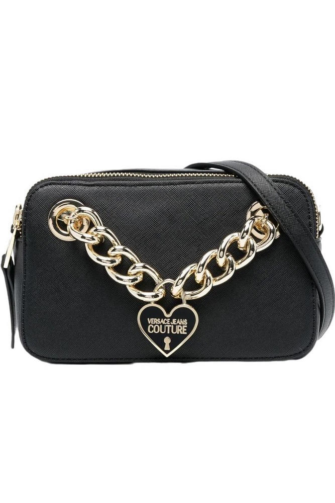 VERSACE JEANS COUTURE RANGE C - DELUXE CHAIN, SKETCH ΤΣΑΝΤΑ ΓΥΝΑΙΚΕΙΑ BLACK