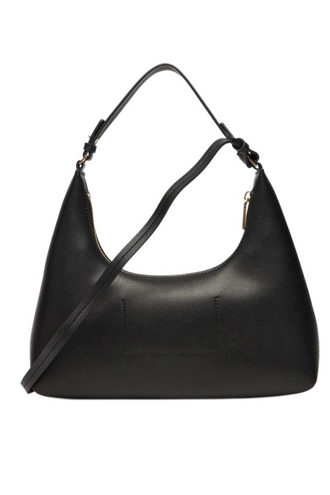 CALVIN  KLEIN FOIL LOGO SHOULDER BAG ΤΣΑΝΤΑ ΓΥΝΑΙΚΕΙΑ BLACK