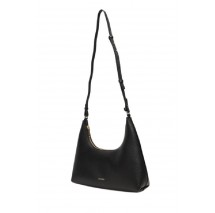 CALVIN  KLEIN FOIL LOGO SHOULDER BAG ΤΣΑΝΤΑ ΓΥΝΑΙΚΕΙΑ BLACK