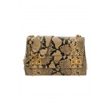 GUESS KATEY FLAP SHOULDER BAG ΤΣΑΝΤΑ ΓΥΝΑΙΚΕΙΑ SNAKE PRINT