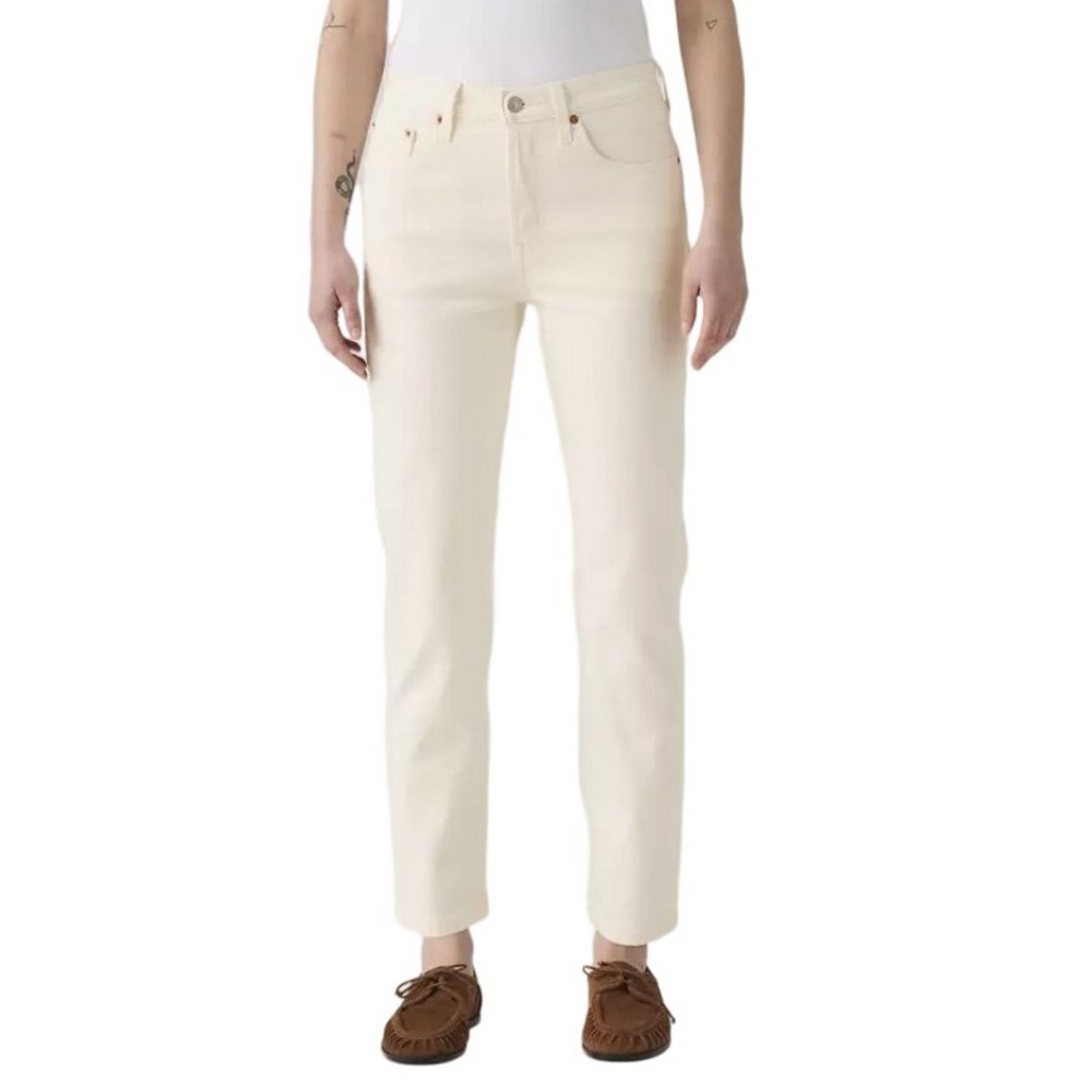 LEVIS 501® CROP ΤΖΙΝ ΠΑΝΤΕΛΟΝΙ ΓΥΝΑΙΚΕΙΟ WHITE