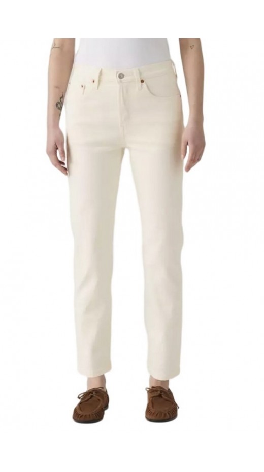 LEVIS 501® CROP ΤΖΙΝ ΠΑΝΤΕΛΟΝΙ ΓΥΝΑΙΚΕΙΟ WHITE