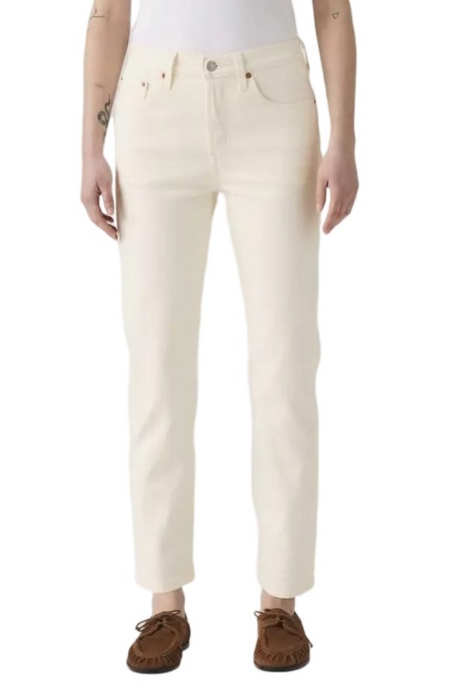 LEVIS 501® CROP ΤΖΙΝ ΠΑΝΤΕΛΟΝΙ ΓΥΝΑΙΚΕΙΟ WHITE