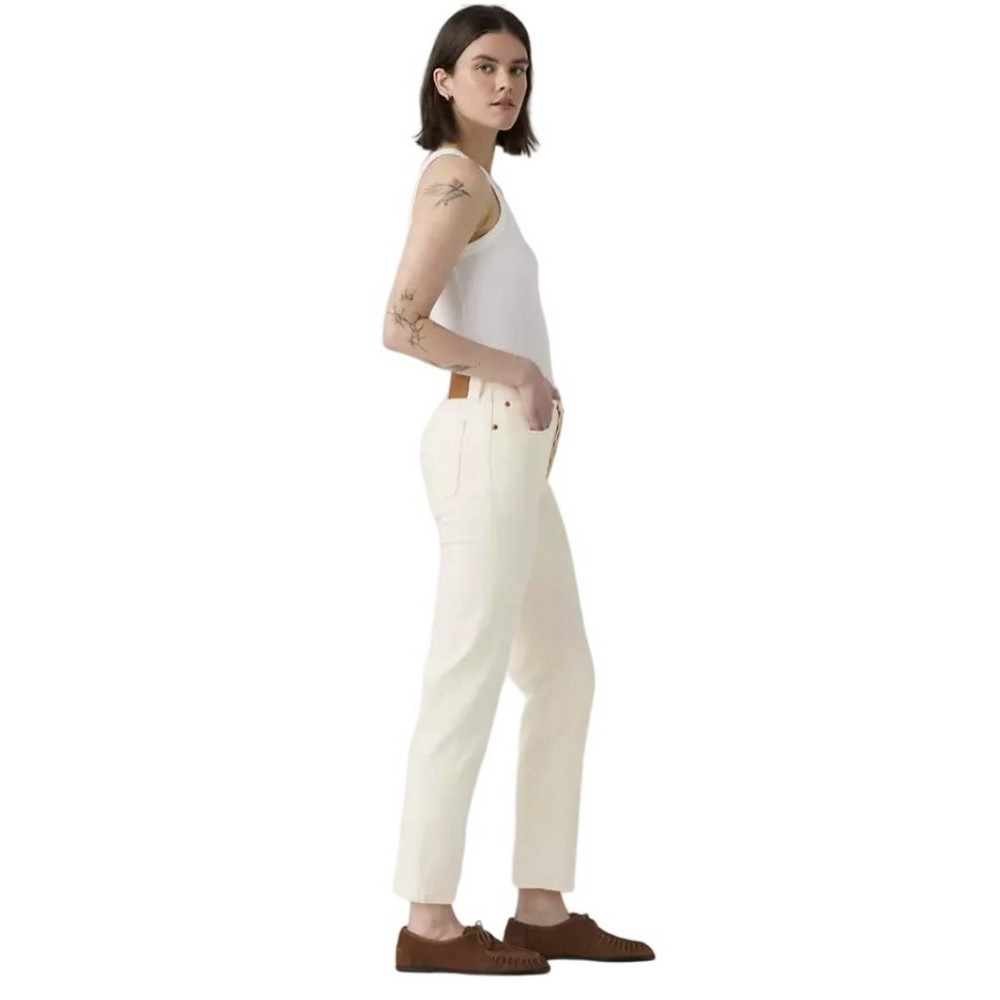 LEVIS 501® CROP ΤΖΙΝ ΠΑΝΤΕΛΟΝΙ ΓΥΝΑΙΚΕΙΟ WHITE