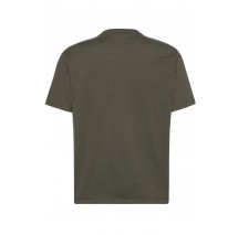 CALVIN KLEIN JEANS HERO MONOLOGO TEE T-SHIRT ΜΠΛΟΥΖΑ ΑΝΔΡΙΚΗ BROWN