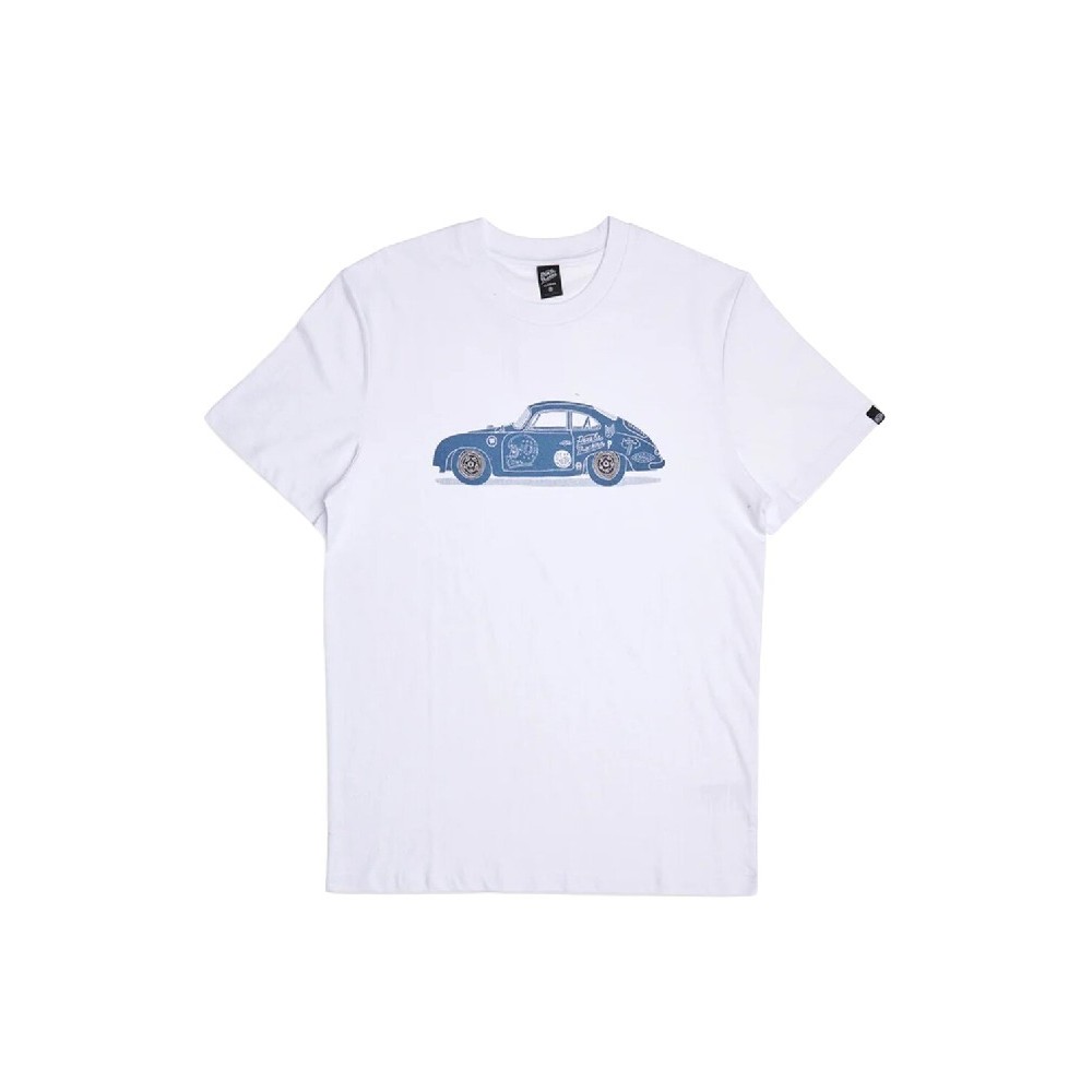 DEUS 356 PORSCHE TEE DMP251209A T-SHIRT ΜΠΛΟΥΖΑ ΑΝΔΡΙΚΗ WHITE