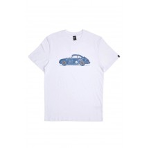 DEUS 356 PORSCHE TEE DMP251209A T-SHIRT ΜΠΛΟΥΖΑ ΑΝΔΡΙΚΗ WHITE