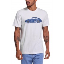 DEUS 356 PORSCHE TEE DMP251209A T-SHIRT ΜΠΛΟΥΖΑ ΑΝΔΡΙΚΗ WHITE